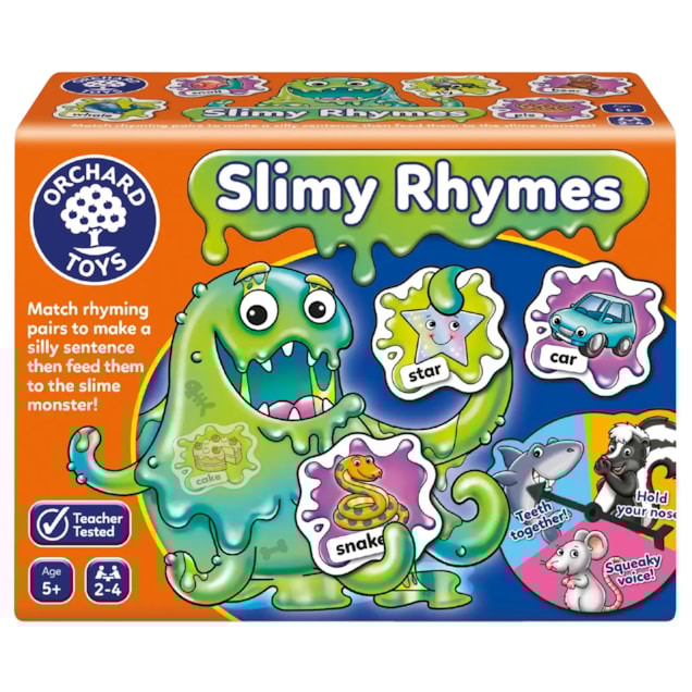 Slimy Rhymes Game Slimy Rhymes Game