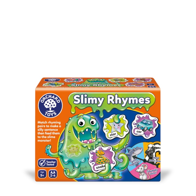 Slimy Rhymes Game Slimy Rhymes Game