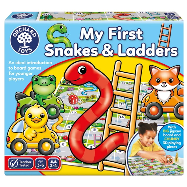 My First Snakes & Ladders Game