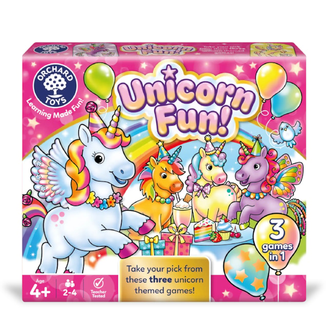Unicorn Fun! Game Unicorn Fun! Three Games in One