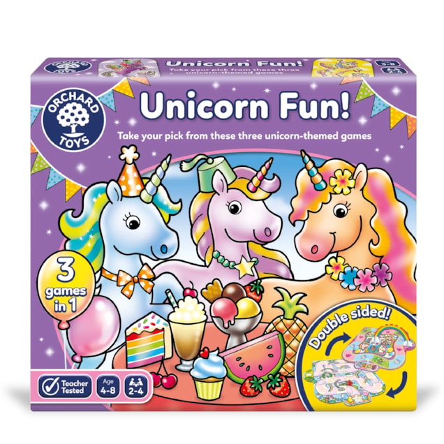 Unicorn Fun! Game Unicorn Fun! Three Games in One