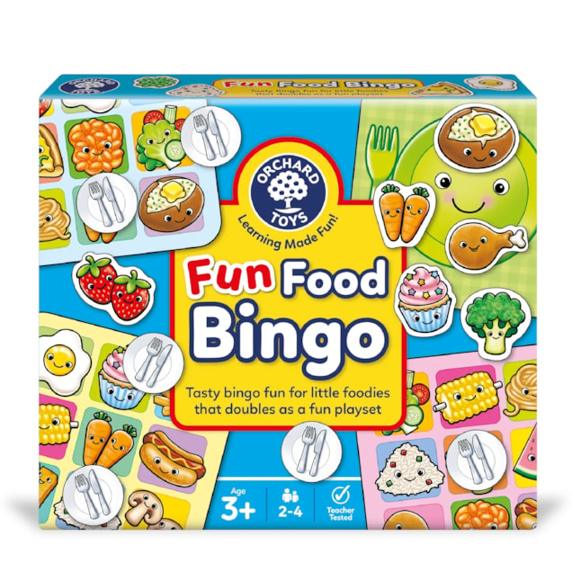 Fun Food Bingo Early Lotto Game