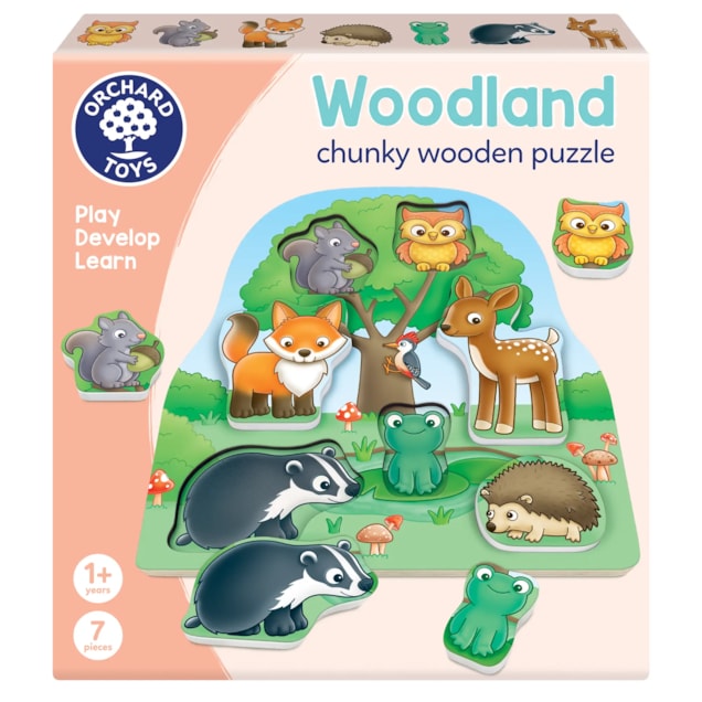 Woodland chunky wooden puzzle