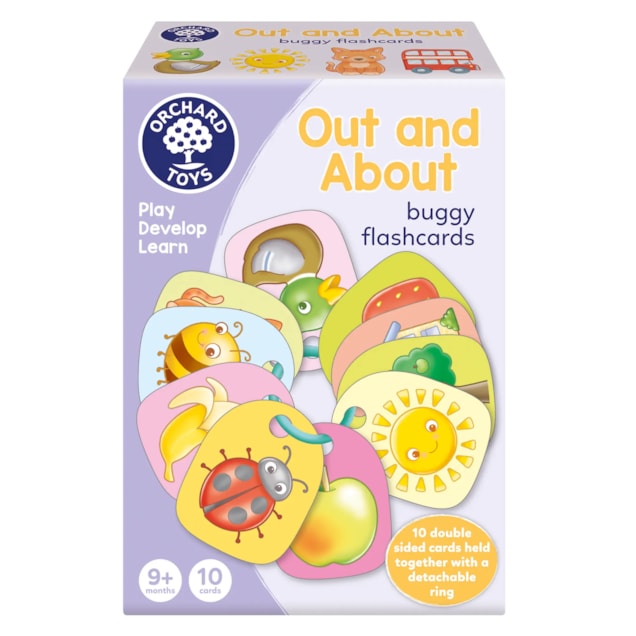 Out and About buggy flashcards