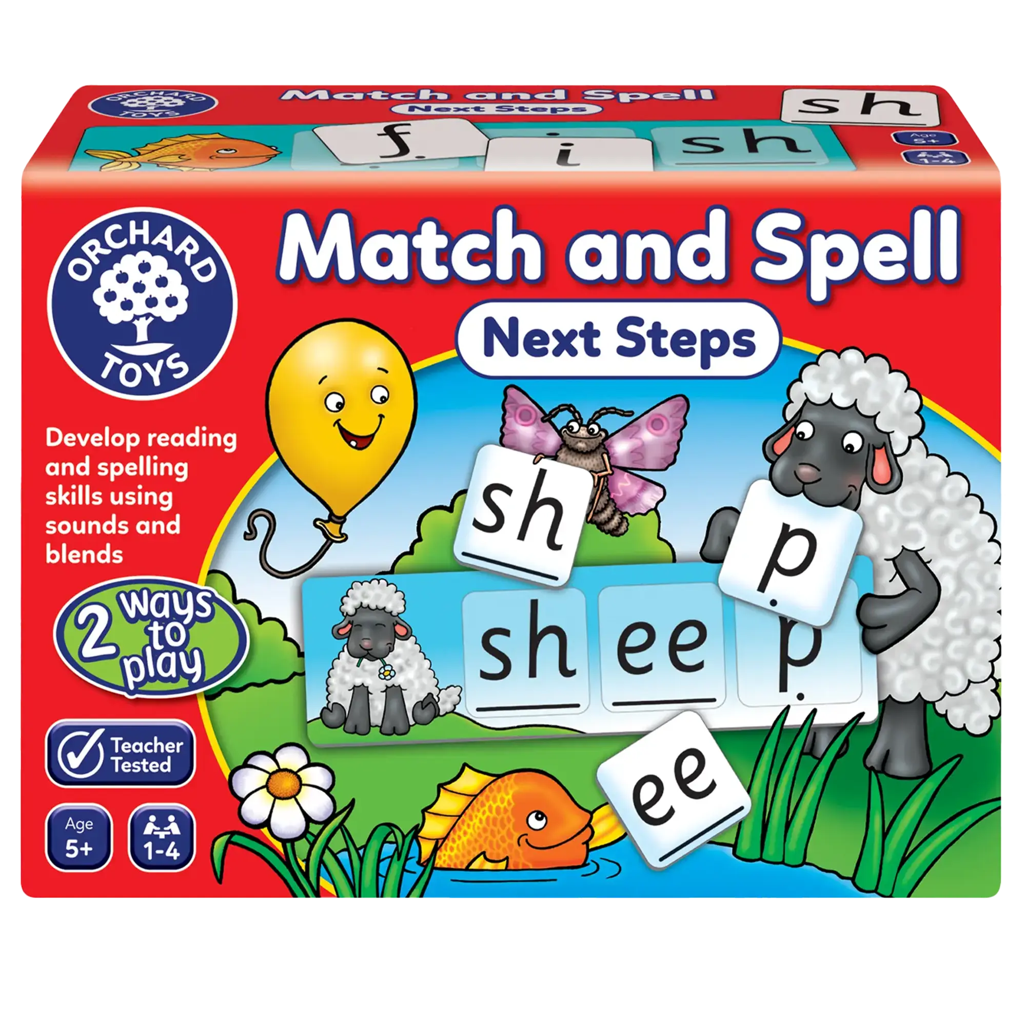Spell　Steps　Match　Game　and　Next