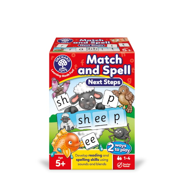 Match and Spell Next Steps Game Match and Spell Next Steps Phonics Game