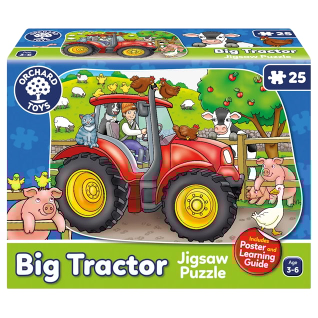 Big Tractor Jigsaw Puzzle Big Tractor Jigsaw Puzzle