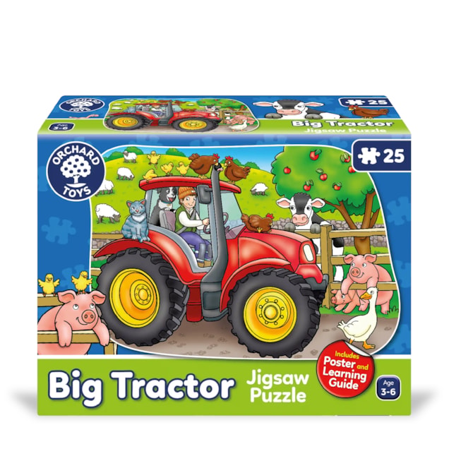 Big Tractor Jigsaw Puzzle Big Tractor Farm Jigsaw Puzzle