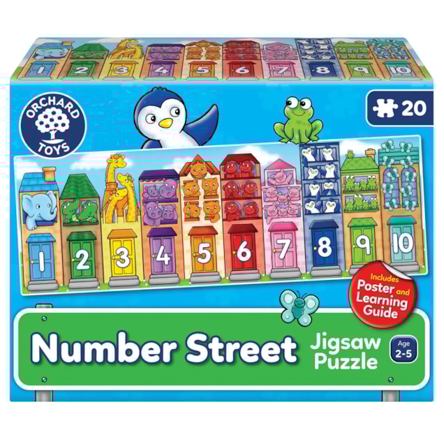 Number Street Jigsaw Puzzle Number Street Jigsaw Puzzle