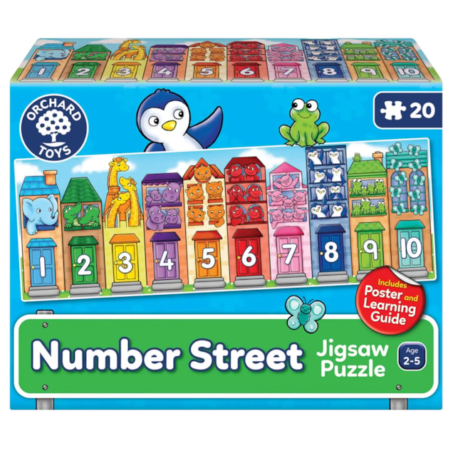 Number Street Jigsaw Puzzle