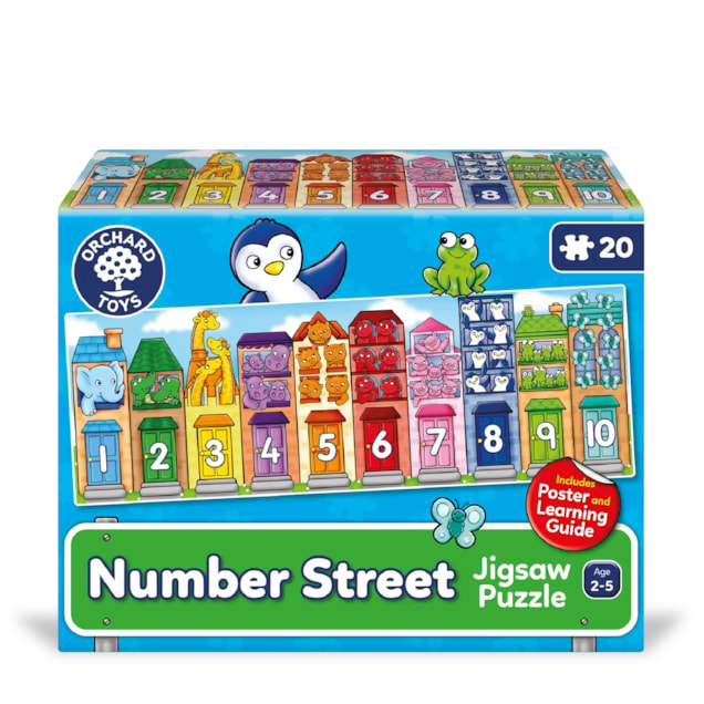 Number Street Early Counting Jigsaw Puzzle