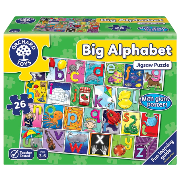 Big Alphabet Jigsaw Puzzle