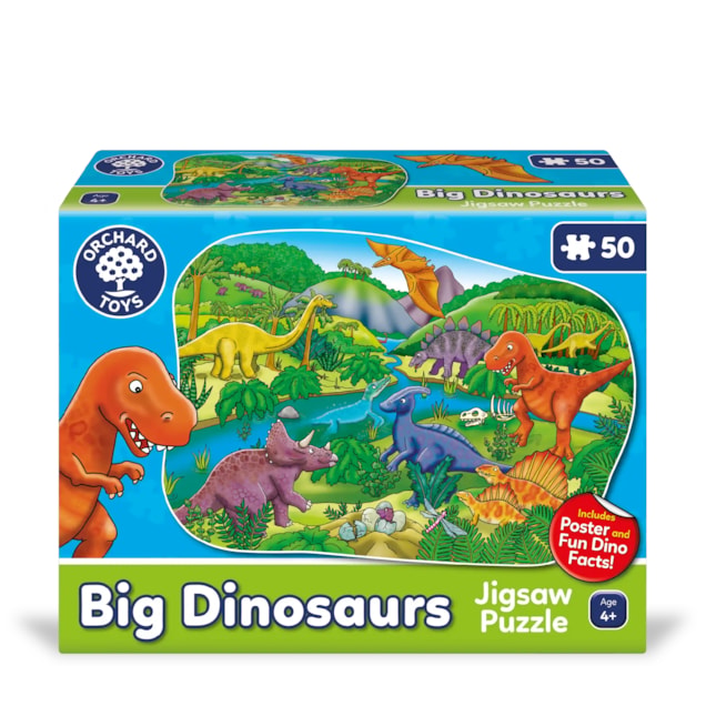 Big Dinosaurs Floor Jigsaw Puzzle