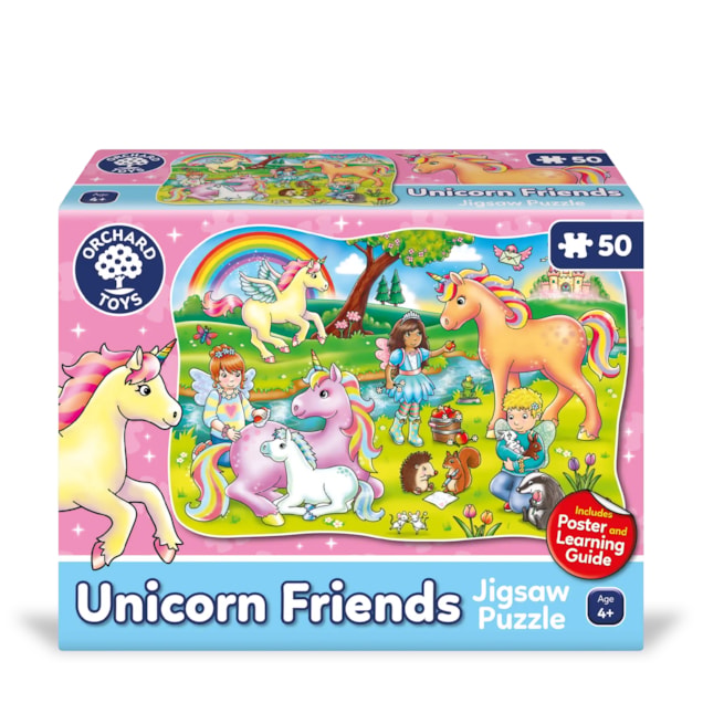Unicorn Friends Jigsaw Puzzle Unicorn Friends Floor Jigsaw Puzzle