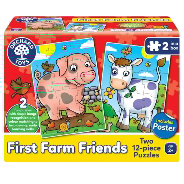 First Farm Friends Jigsaw Puzzles First Farm Friends Jigsaw Puzzles