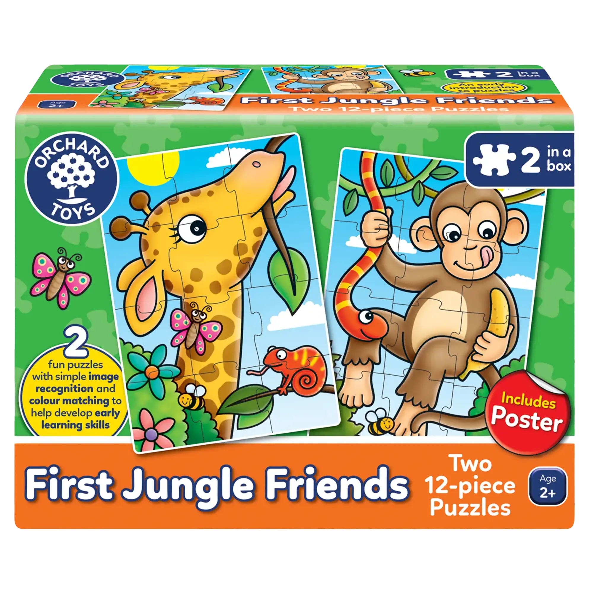 Jigsaws for 1-2 Year Olds Orchard Toys - Main Image