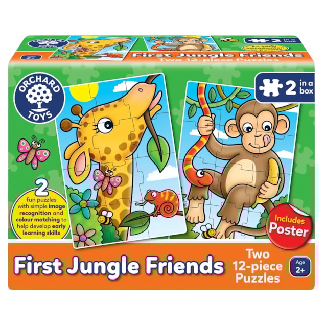 First Jungle Friends Jigsaw Puzzles First Jungle Friends Jigsaw Puzzles