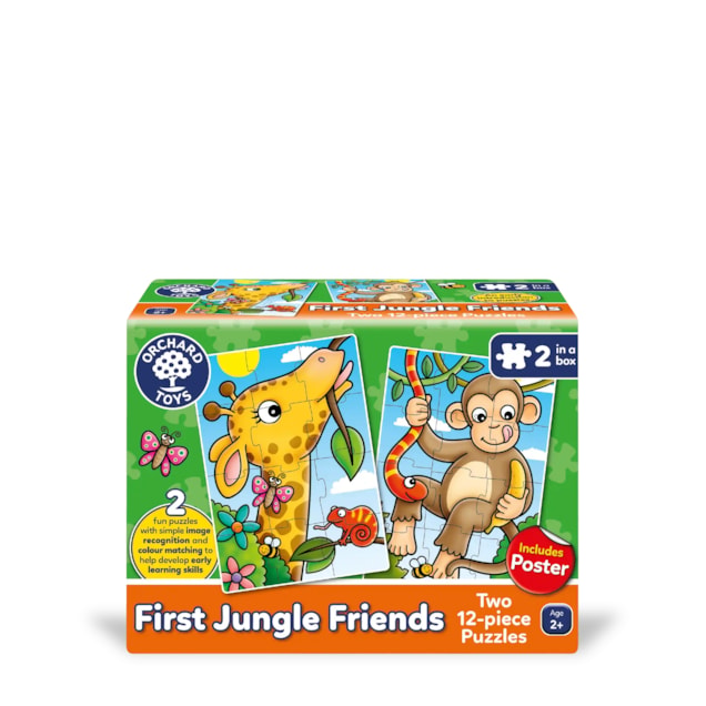 First Jungle Friends Jigsaw Puzzles First Jungle Friends Puzzles and Posters