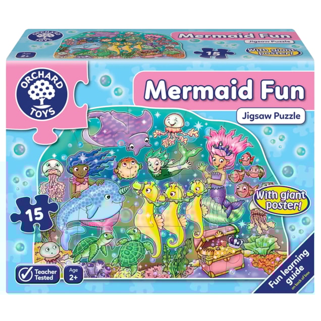 Mermaid Fun Jigsaw Puzzle Mermaid Fun Jigsaw Puzzle