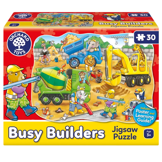 Busy Builders Jigsaw Puzzle