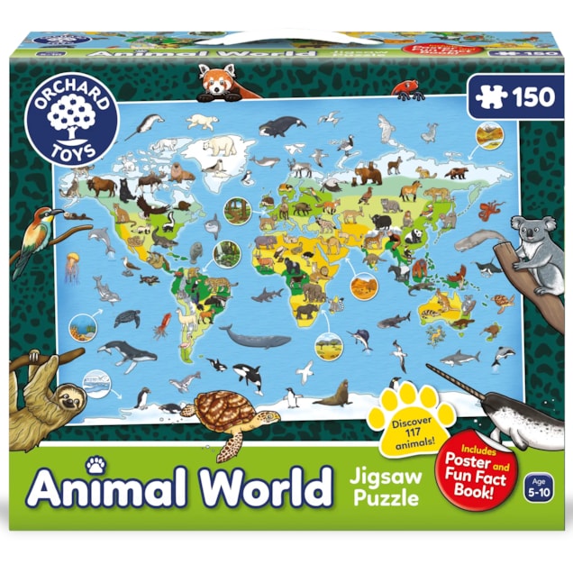 Animal World Jigsaw Puzzle Animal World Jigsaw Puzzle Map