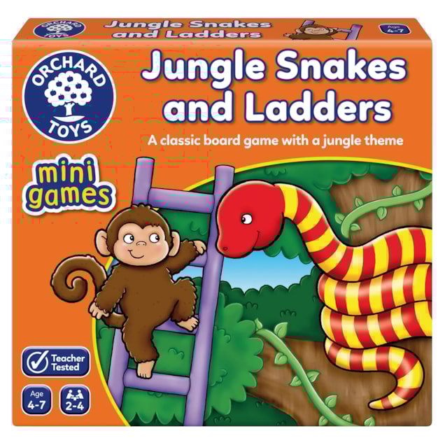 Jungle Snakes & Ladders Mini Game Jungle Snakes & Ladders Mini Game