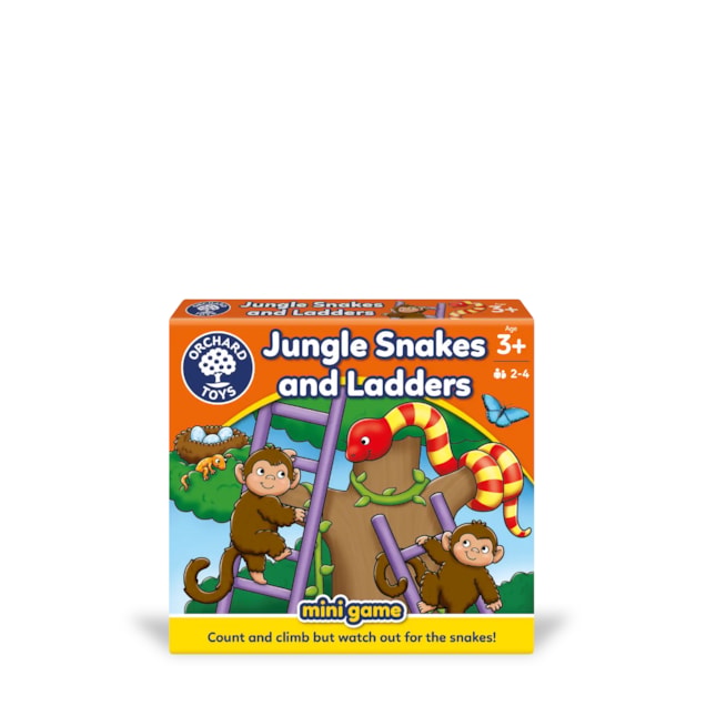 Jungle Snakes & Ladders Mini Game Jungle Snakes and Ladders counting mini game