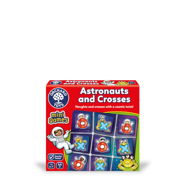 Astronauts and Crosses Mini Game Astronauts and Crosses cosmic matching mini game