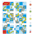 Snakes & Ladders Game Misplaced Pieces Snakes & Ladders Game Misplaced Pieces