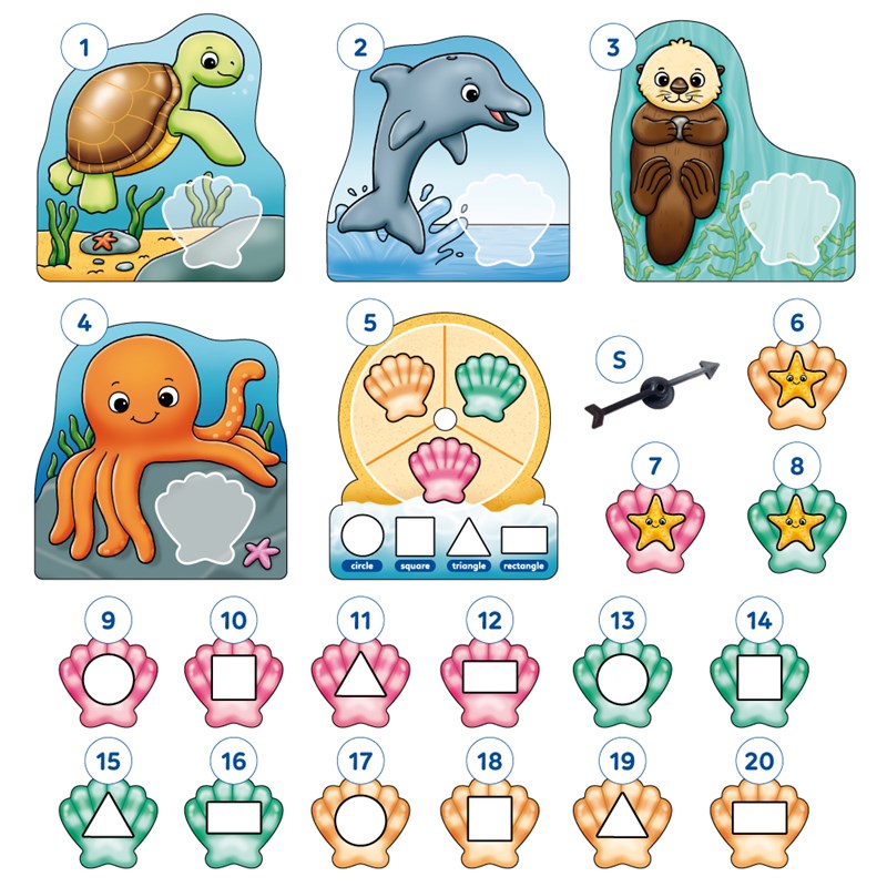 Sea Shapes Game