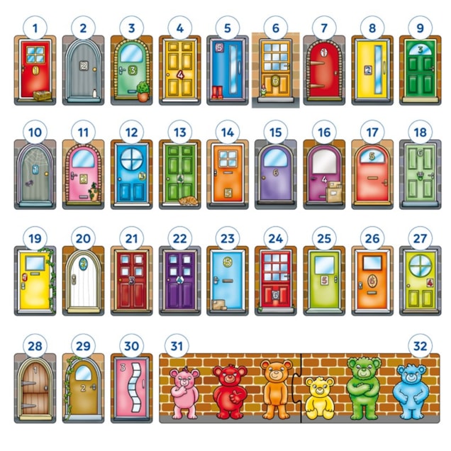 Knock Knock Who's There Game Misplaced Pieces Knock Knock Who's There Game Misplaced Pieces