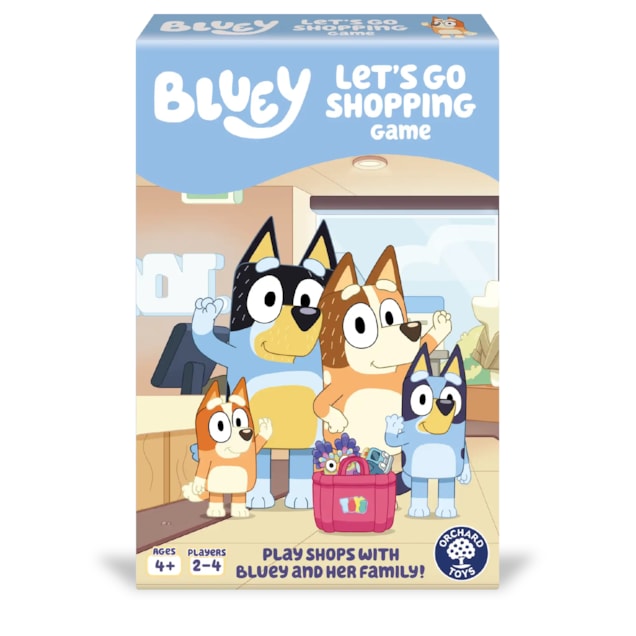 Bluey Let's Go Shopping Game Bluey Let's Go Shopping imaginative number and counting game