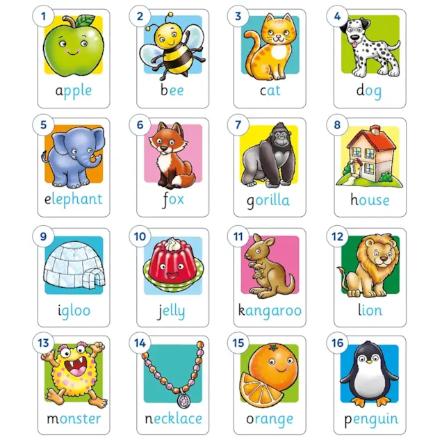 Alphabet Flashcards Misplaced Pieces