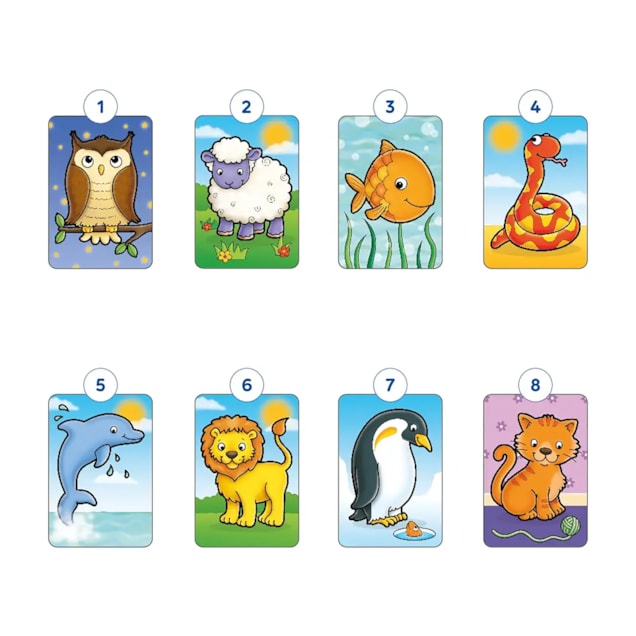 Animal Match Game Misplaced Pieces