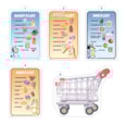 Bluey Shopping List Misplaced Pieces