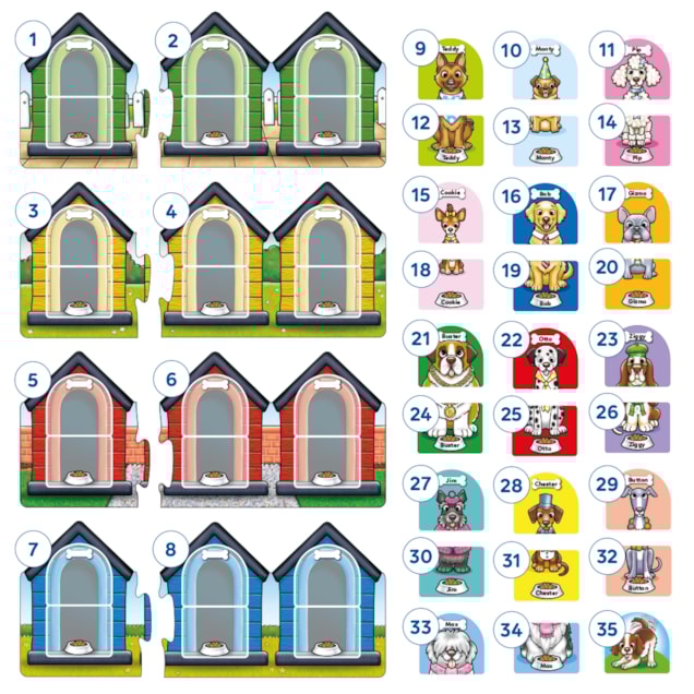 Doggy Doggy Woof Woof Misplaced Pieces Doggy Doggy Woof Woof Misplaced Pieces