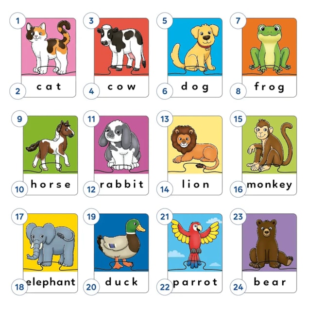 First Animals Game Misplaced Pieces