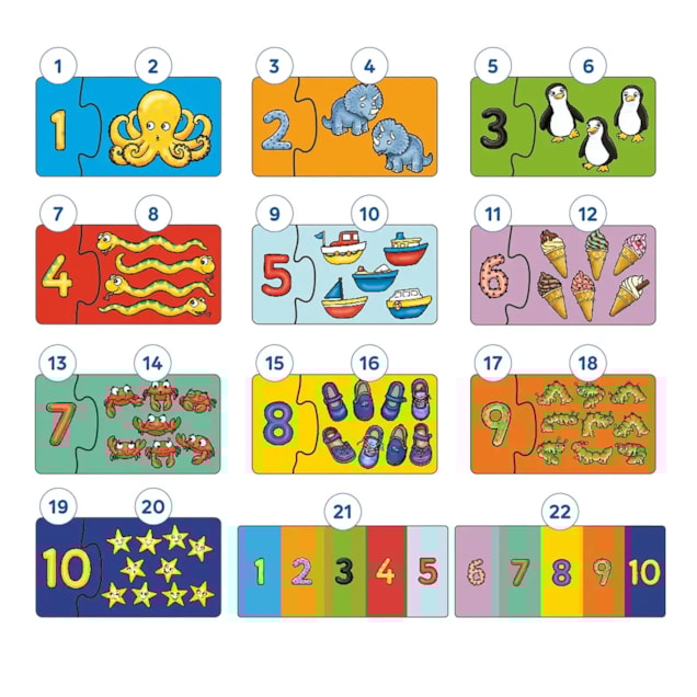 First Numbers Game Misplaced Pieces