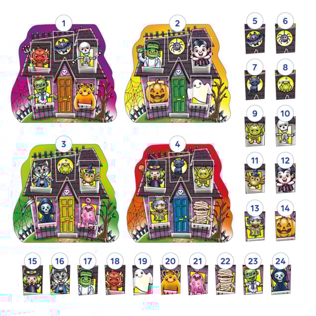 Haunted House Lotto Game Misplaced Pieces