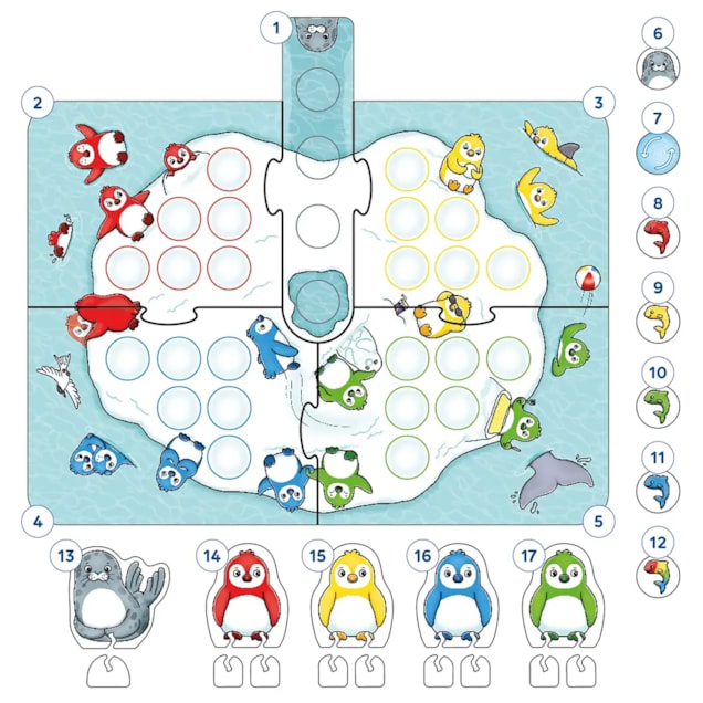 Hungry Little Penguins Misplaced pieces