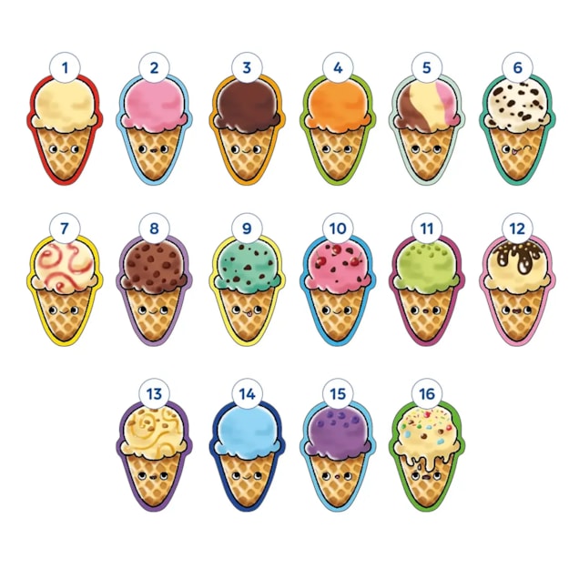 Ice Cream Pairs Game Misplaced Pieces