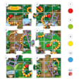 Jungle Snakes & Ladders Mini Game Misplaced Pieces Jungle Snakes & Ladders Mini Game Misplaced Pieces