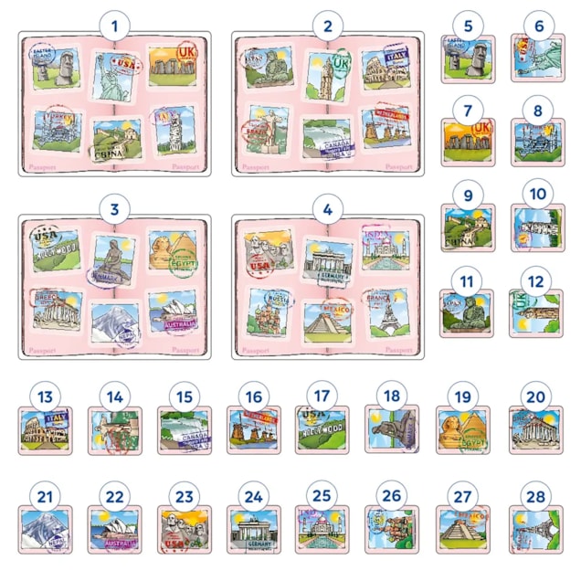 Landmark Lotto Mini Game Misplaced Pieces