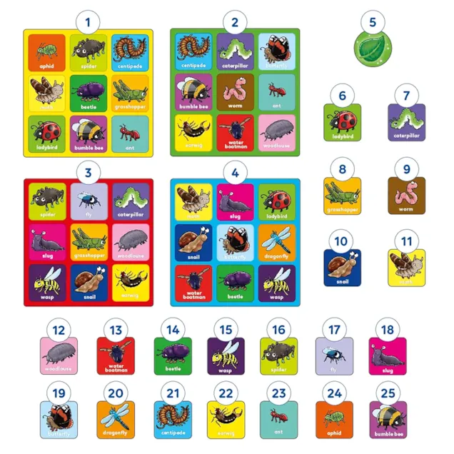 Little Bug Bingo Mini Game