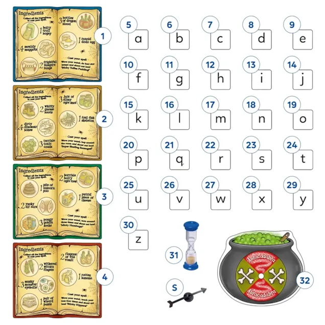 Magic Spelling Game