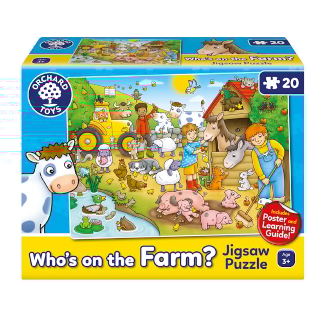 Who's On The Farm? Jigsaw Puzzle Who's On The Farm? Jigsaw Puzzle