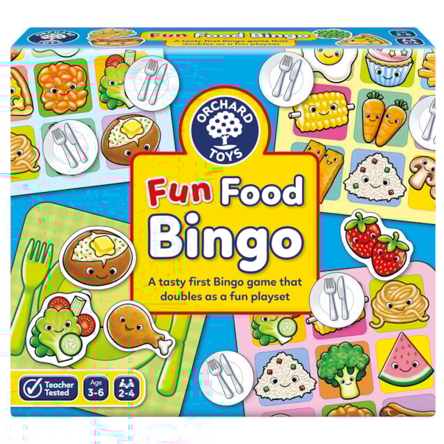 Fun Food Bingo Game Fun Food Bingo Game