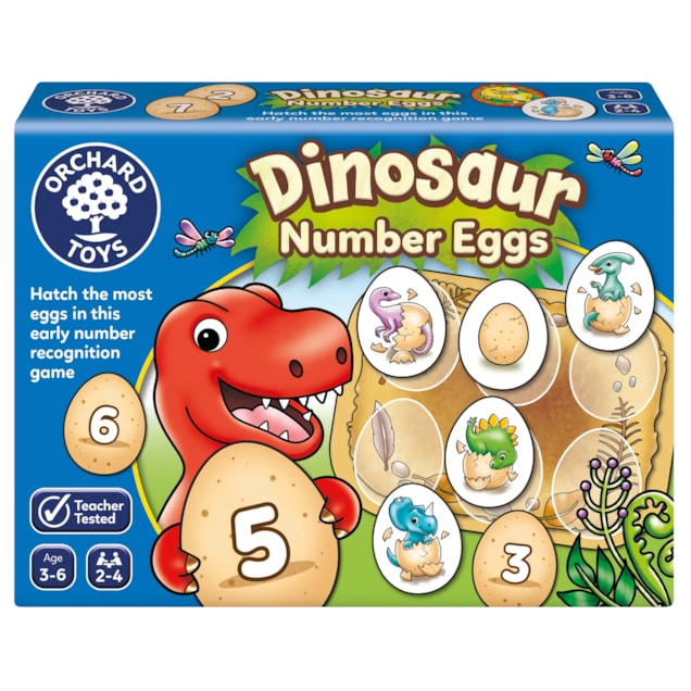 Dinosaur Number Eggs Dinosaur Number Eggs