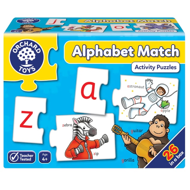 Alphabet Match Jigsaw Puzzle