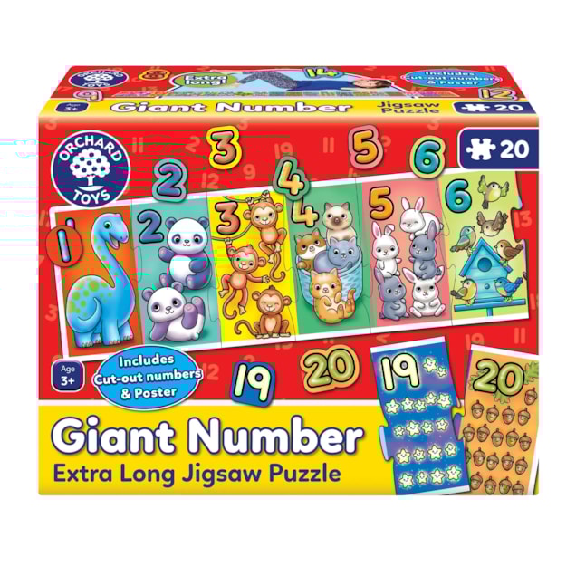 Giant Number Jigsaw Puzzle